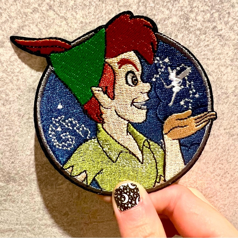 Disney Peter Pan Embroidered Iron On Patch